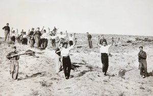 Surrender of Red Soldiers, Somosierra, Madrid